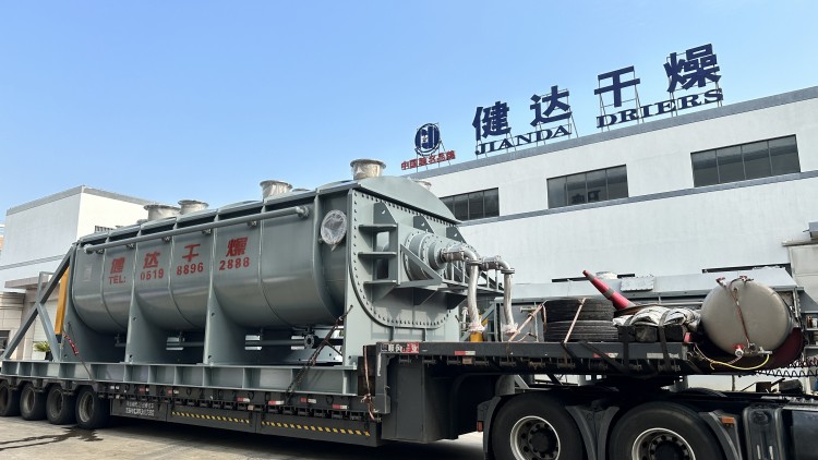 健達干燥為內蒙油泥干燥帶來“硬核”解決方案